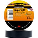 Fita isolante 3M Scotch Super 33+ 1 polegada x 36 jardas Premium Grade