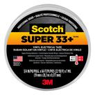 Fita isolante 3M Scotch Super 33+ preta 19 mm x 20 m