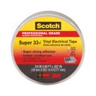 Fita isolante 3M Scotch Super 33+ Vinil 19 mm x 20 m, pacote com 4