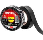 Fita Isolante Imperial 18mm x 20m Preta Alta Isolação Elétrica HB004216360 3M