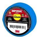 Fita Isolante Imperial Azul 18mm x 20 Metros 3M Fita Isolante Imperial Azul 18mm x 20 Metros 3M