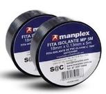 Fita Isolante Manplex 18mm x 20 metros Preta