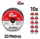 Fita Isolante Preta 20 metros Kian