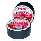 Fita Isolante Steck Fiteck 5M Preta - Kit C/10 Pecas