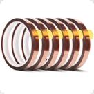 Fita Kapton Poliamida Sublimação Termica Altas Temperaturas Reflow Reballing BGA 10mm x 33 Metros Fita Kapton Poliamida Sublimação Termica Altas Temperaturas Reflow Reballing BGA 10mm x 33 Metros