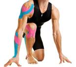 Fita Kinesio Tape Bandagem Funcional Elástica Adesiva Sports