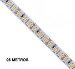 Fita LED 12V 10W/m 120Leds IP20 AMBER 2200K - 05 metros - EKF2835120A - EKLART