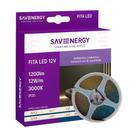 Fita LED 12V 12W/m 3000K 5m 120LEDs/m IP20 Save Energy