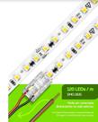 Fita Led 220v Lumanti Direct 12w/m 8mm 3000k Metro