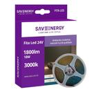 Fita LED 24V 18W/m 3000K 5m 240LEDs/m IP20 Save Energy