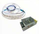 Fita LED 3528 120 LEDS/m 3000K/6000K 20W/M 5 metros Acompanha Fonte