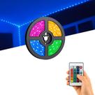 Fita Led 5 Metros Bluetooth rgb Inteligente para Quarto