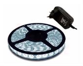 Fita Led 5050 5m Prova D'água Oferta Multiuso Branco Frio