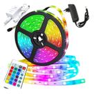 Fita Led 52 12v 5m RGB C/Fonte e controle