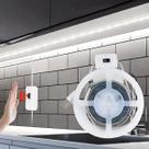 Fita LED Automática Com Sensor de Movimento, 2m, Luz Fria, USB, LexLight