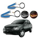 Fita Led Automotiva 60cm 12v Farol Drl + Seta Sequencial
