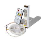 Fita LED CCT 5m 12V 18W Kit Completo Controle + Driver Gaya
