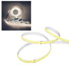 Fita Led COB 4000k Rolo 50 metros 12v 10w Iluminaçao Decoraçao Sala Quarto Ambiente