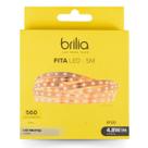 Fita led dimerizável 4,8w/m 4000k ip20 12v luz neutra 5m - brilia