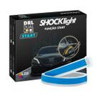 Fita LED DRL Universal 3000K/6000K Função Seta Sequencial 12V 30cm Dual Color Shocklight Com Vida Útil 30000 Horas