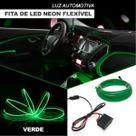 Fita Led Luz Interna Neon Painel Carro 5m Metros Tunning