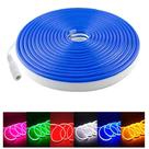 Fita Led Mangueira Neon 5 Mts Iluminação ível Corte Cm - Azul