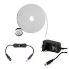 Fita Led Neon 5M Várias cores Fonte 12v Interruptor Cabo 12v ip65 aprova dagua silicone varias cores