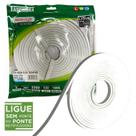 Fita Led Neon Flex 5 Metros 7W/M 120 Leds Branca 6500K 220V