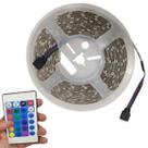 Fita Led RGB 5 Metros SMD 5050 Controle Fonte Dupla Face Iluminaçao Quarto Sala Decoraçao Mesa Teto Sanca Gesso Espelho Ambiente