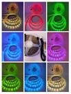 Fita led RGB 5050 5m USB 5v com Controle e silicone