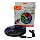 Fita led rgb usb com mudança de cor iluminação decorativa ambiente tv quarto pc