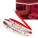 Fita Led SMD Dupla Face 3 Metros Iluminaçao Vermelha Luz Quarto Sala Gesso Sanca Perfil Sala Quarto Decoraçao Ambiente Interno