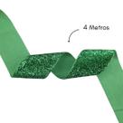 Fita Lurex Esponjada Glitter Kit Natal 4m 38mm Escolha Cor Fita Lurex Esponjada Glitter Kit Natal 4m 38mm Escolha Cor