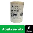 Fita Magica SCOTCH 25MM X 65M 3M com 6 Rolos