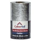 Fita Manta 20cm x 10mts Autocolante Asfáltica Cobertura Calhas Tapa Furos Vedação Telhado Telhas Rufos Contra Goteiras Umidade Residencial Industrial