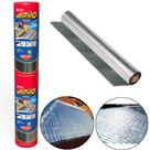 Fita manta asfáltica auto adesiva aluminizada multiuso 90 cm x 10 m - Vedatudo
