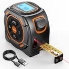 Fita métrica a laser Elikliv 60m de medição a laser e manual de 5m Fita métrica a laser Elikliv 60m de medição a laser e manual de 5m