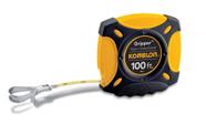Fita métrica Komelon Gripper, caixa fechada, aço de 30 m Fita métrica Komelon Gripper, caixa fechada, aço de 30 m