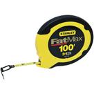 Fita Métrica STANLEY FATMAX 100 Pés (30m) - Transmissão de Engrenagem 3:1