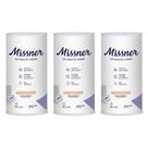 Fita Microporosa Bege 10cm x 4,5m Missner - Kit com 3 Unidades