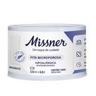 Fita Microporosa Branca 2,5cm X 4,5m - Missner Fita Microporosa Branca 2,5cm X 4,5m - Missner