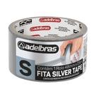 Fita Multiuso 48mmX5m Adelbras Silver Tape Prata