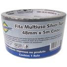 Fita Multiuso Cinza 48 Mm X 5 Metros - 7547 - Brasfort Fita Multiuso Cinza 48 Mm X 5 Metros - 7547 - Brasfort