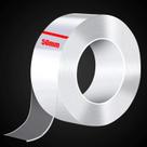 Fita Nano Dupla Face De 50mm 1-5M Reutilizável À Prova d'Água Adesivo Transparente Ultra Forte Para