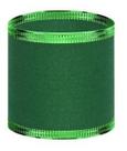 Fita Natal Veludo Verde Aramada 5cm X 10m C/4 Rolos: 40m