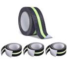 Fita Neon Antiderrapante 5 Metros Kit 4 Uni Refletiva Segurança Verde Fluorescente Antiqueda Degrau Escada Rampa Acesso