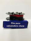 Fita para calculadora Masterprint Sharp preto e vermelho