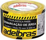 Fita Para Demarcacao De Area Zebrada Rc 70Mmx200Mx0,04Mm