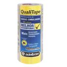 Fita para Empacotamento Qualitape 48MM X 45M Transparente - Pacote com 4 Unidades