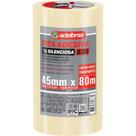 Fita para Empacotamento Silenciosa BOPP 45MM X 80M Transparente (pacote com 4) Fita para Empacotamento Silenciosa BOPP 45MM X 80M Transparente (pacote com 4)
